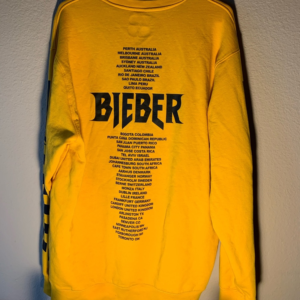 Justin Bieber ‘Purpose’ Merch